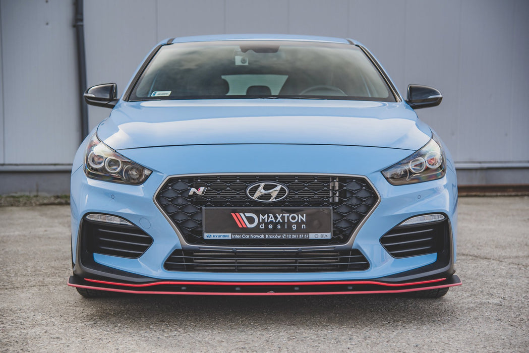 Maxton Design Racing Durability Front Splitter Hyundai I30 N Mk3 Hatchback / Fastback