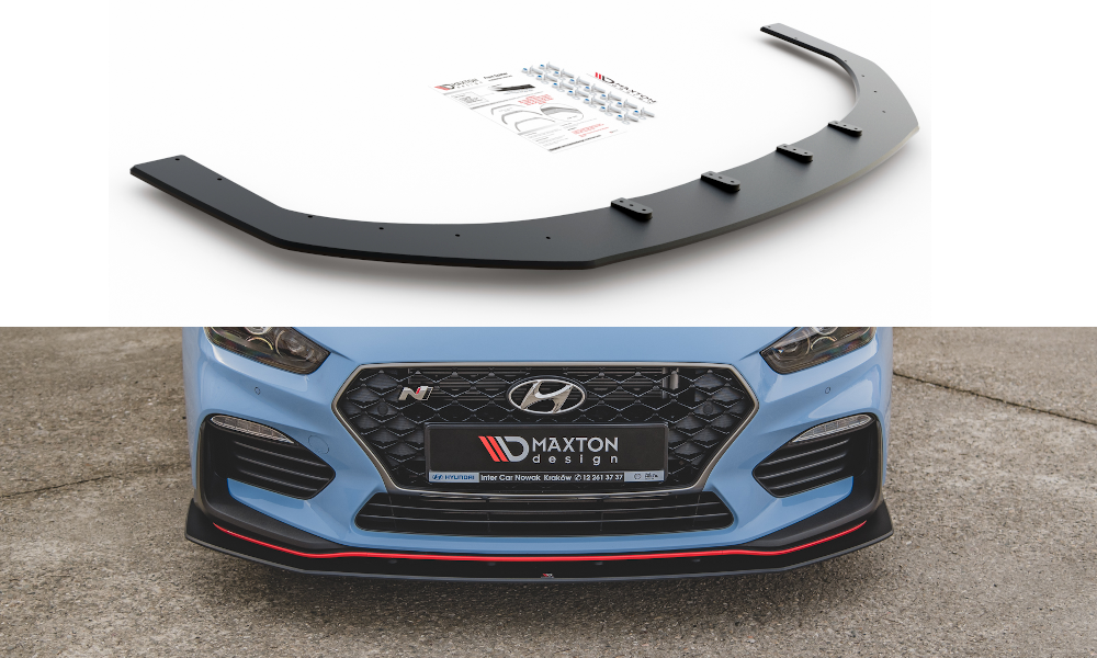 Maxton Design Racing Durability Front Splitter Hyundai I30 N Mk3 Hatchback / Fastback