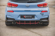 Maxton Design Racing Durability Rear Side Splitters Hyundai I30 N Mk3 Hatchback