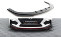 Maxton Design Racing Durability Front Splitter + Flaps Hyundai I30 N Mk3 Hatchback / Fastback