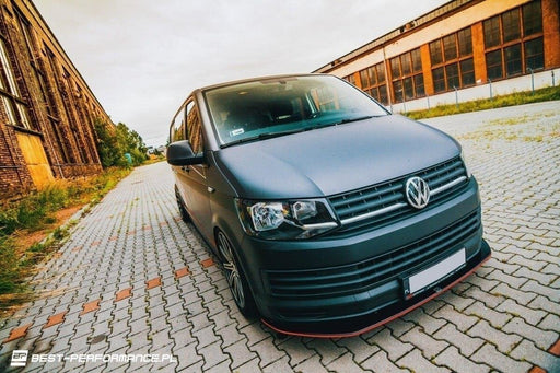 Maxton Design VOLKSWAGEN T6 FRONT SPLITTER v.1