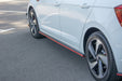 Maxton Design SIDE SKIRTS DIFFUSERS VW POLO MK6 GTI