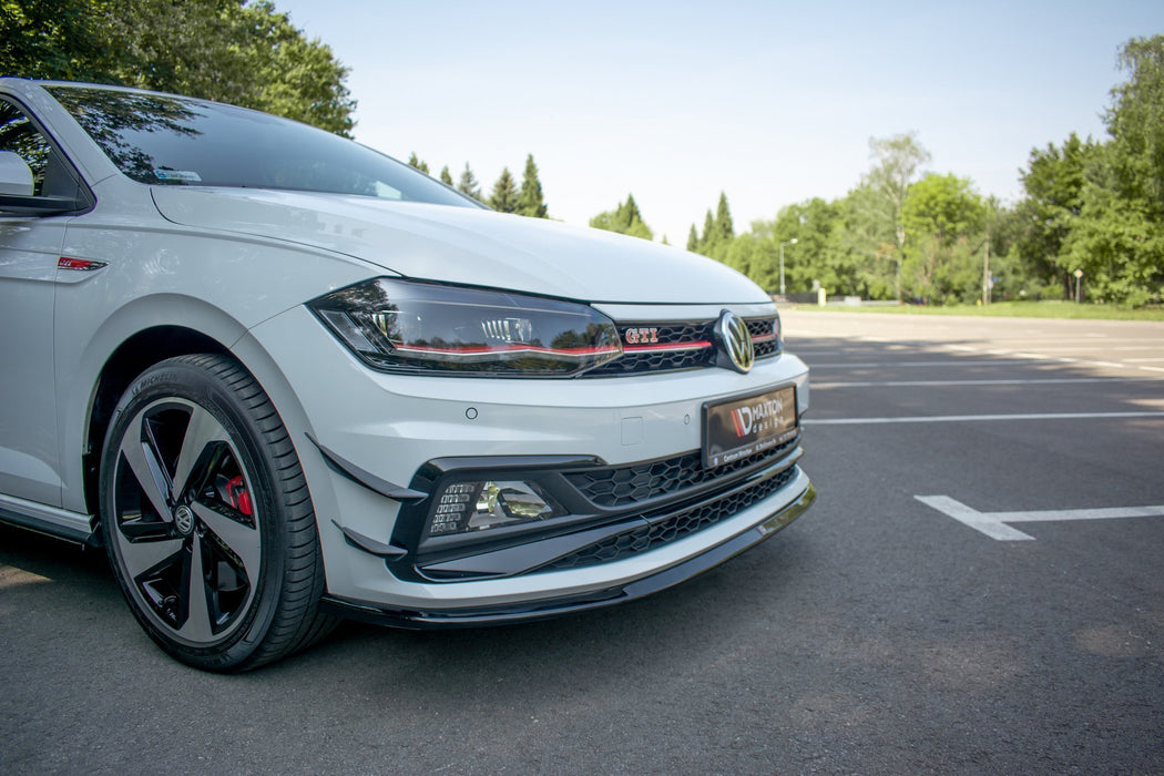 Maxton Design Front Splitter V.3 VW Polo GTI Mk6