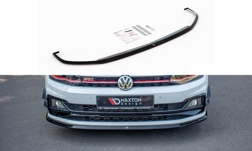 Maxton Design Front Splitter V.3 VW Polo GTI Mk6