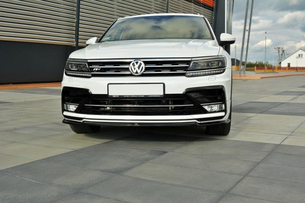 Maxton Design FRONT SPLITTER Vw Tiguan Mk2 R-Line