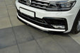 Maxton Design FRONT SPLITTER Vw Tiguan Mk2 R-Line