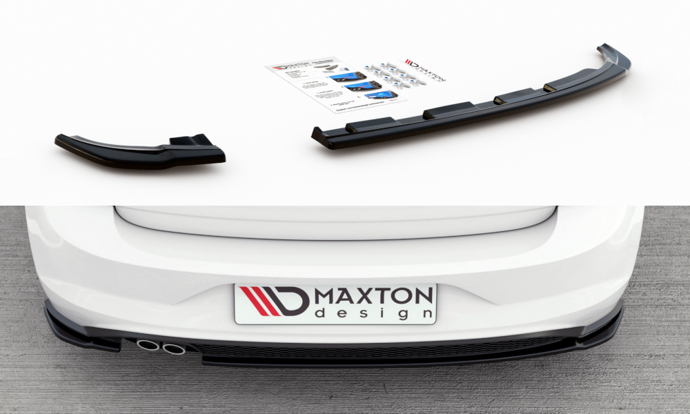 Maxton Design Rear Side Splitters V.2 VW Polo GTI Mk6