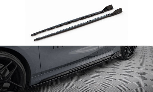 Maxton Design Side Skirts Diffusers V.3 for BMW 1 F40 M-Pack/ M135i