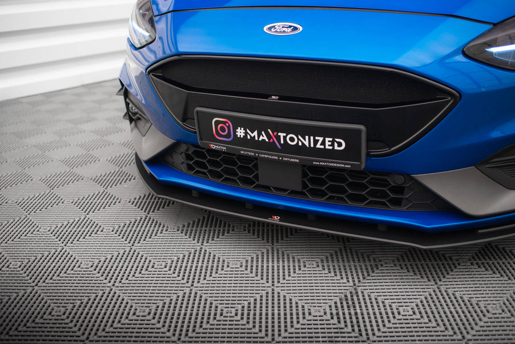 Maxton Design Racing Durability Front Splitter Ford Focus ST / ST-Line Mk4