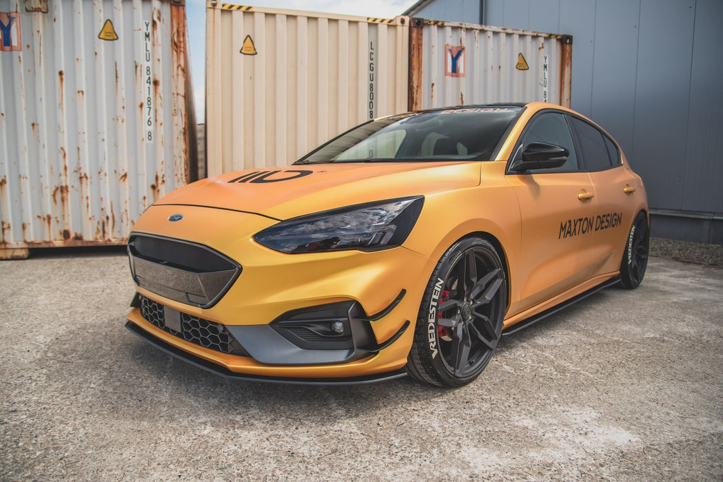 Maxton Design Racing Durability Front Splitter Ford Focus ST / ST-Line Mk4