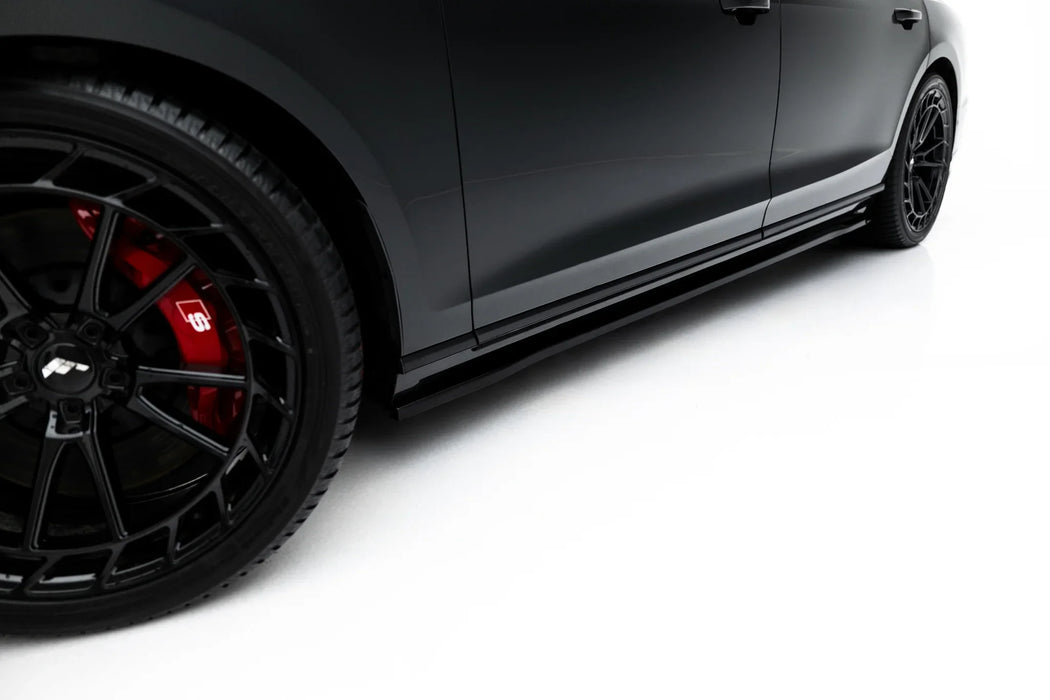 Side Skirt Diffusers Audi A8 S-Line Long D5 / D5 Facelift
