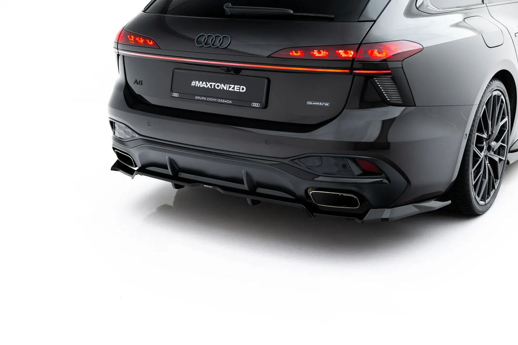 Rear Splitter (with vertical bars) V.3 Audi A6 S-Line C9