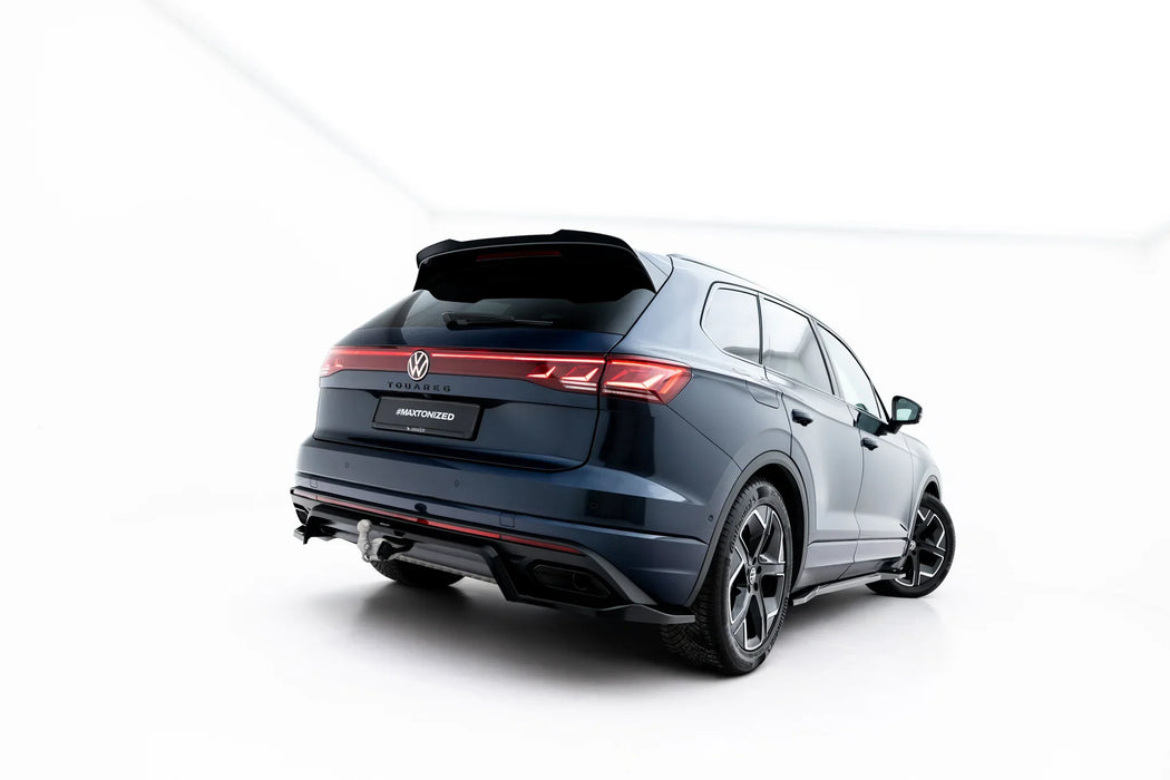Rear Splitter (with vertical bars) Volkswagen Touareg Elegance Mk3 Facelift