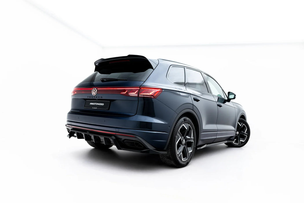 Rear Splitter (with vertical bars) Volkswagen Touareg Elegance Mk3 Facelift