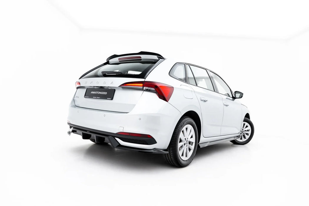Rear Splitter (with vertical bars) Skoda Scala Mk1 Facelift