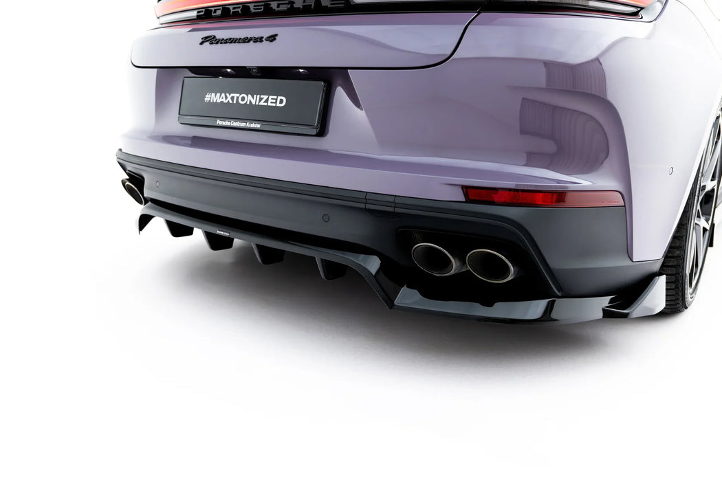 Rear Splitter (with vertical bars) Porsche Panamera 4 / 4S E-Hybrid / 4 E-Hybrid 972