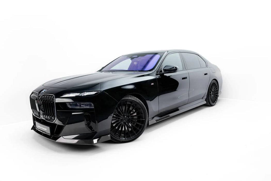 Prepreg Carbon Fiber Side Skirt Diffusers BMW 7 M-Pack / M760e / i7 M-Pack G70