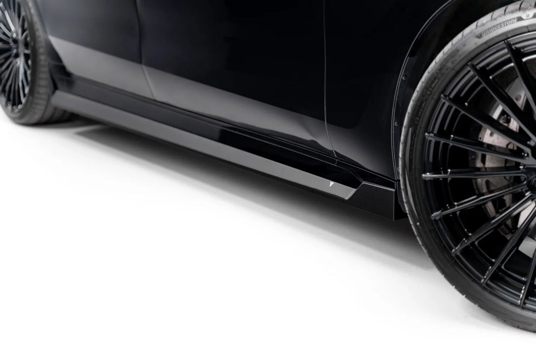 Prepreg Carbon Fiber Side Skirt Diffusers BMW 7 M-Pack / M760e / i7 M-Pack G70