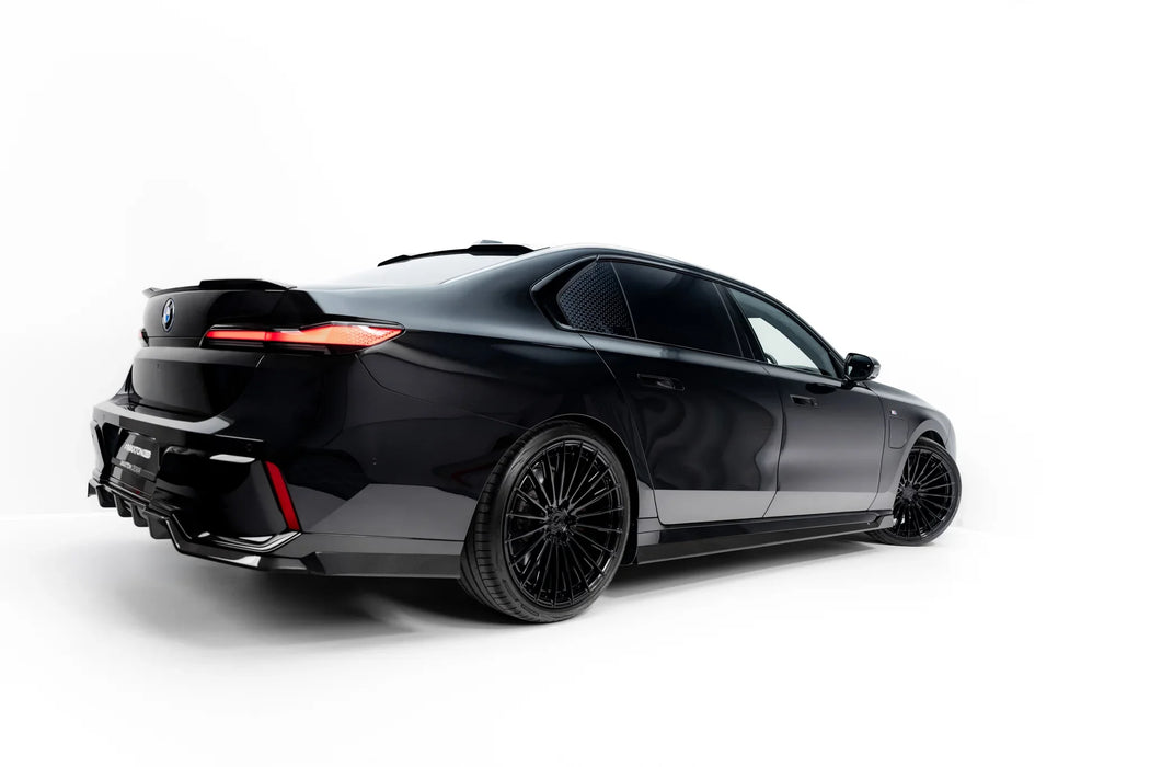 Prepreg Carbon Fiber Side Skirt Diffusers BMW 7 M-Pack / M760e / i7 M-Pack G70