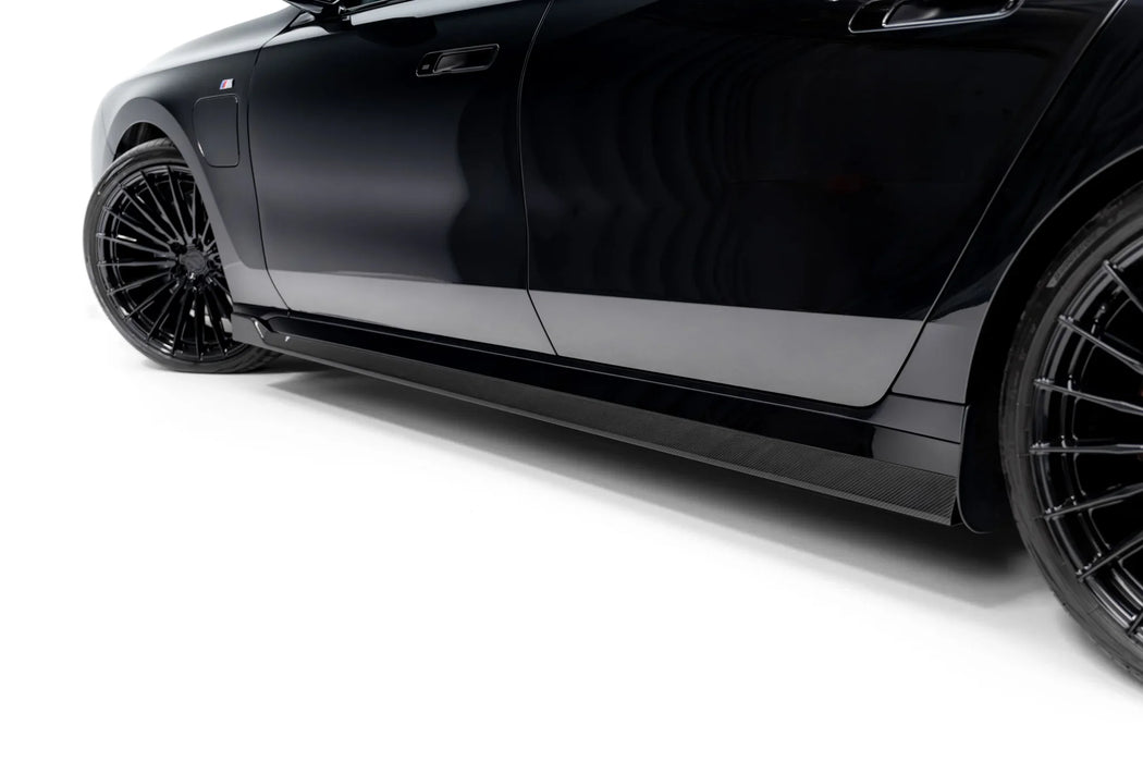 Prepreg Carbon Fiber Side Skirt Diffusers BMW 7 M-Pack / M760e / i7 M-Pack G70