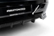 Prepreg Carbon Fiber Rear Splitter (with vertical bars) BMW 7 M-Pack / i7 M-Pack G70
