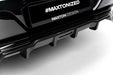 Prepreg Carbon Fiber Rear Splitter (with vertical bars) BMW 7 M-Pack / i7 M-Pack G70