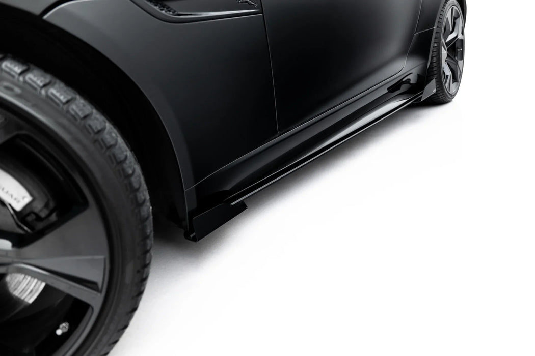 Street Pro Side Skirt Diffusers + Flaps Jaguar F-Type X152 Facelift 2
