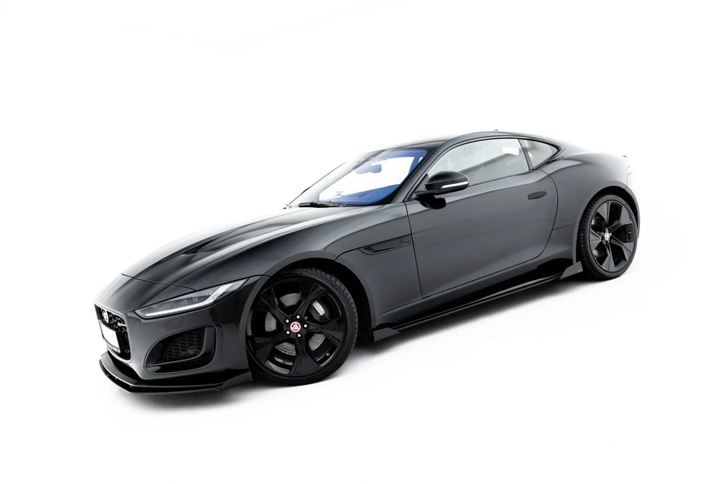 Street Pro Side Skirt Diffusers + Flaps Jaguar F-Type X152 Facelift 2