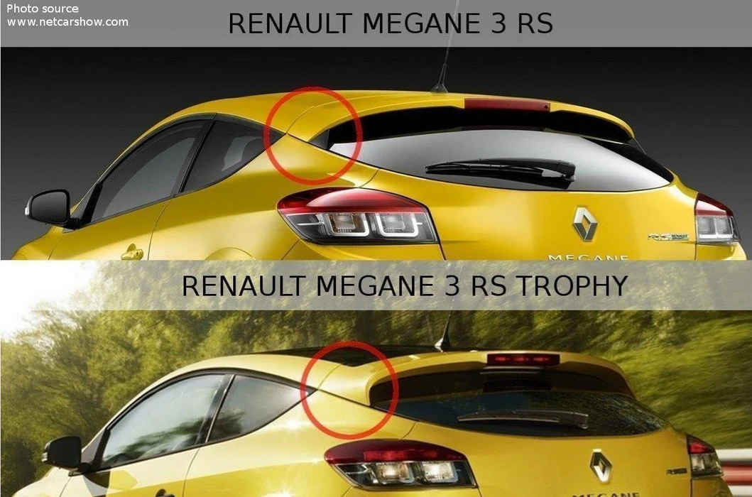 Maxton Design Spoiler Cap Renault Megane 3 RS
