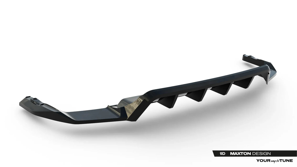 Rear Splitter (with vertical bars) Volkswagen Touareg Elegance Mk3 Facelift