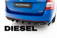 Rear Valance V.2 Skoda Octavia RS MK3/MK3 FL Hatchback/Kombi