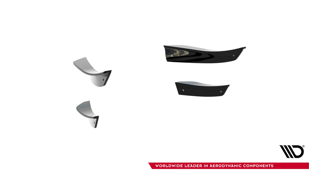 Front Bumper Wings (Canards) Volkswagen Golf R Hatchback / Variant Mk8 Facelift