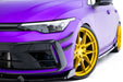 Front Bumper Wings (Canards) Volkswagen Golf R Hatchback / Variant Mk8 Facelift