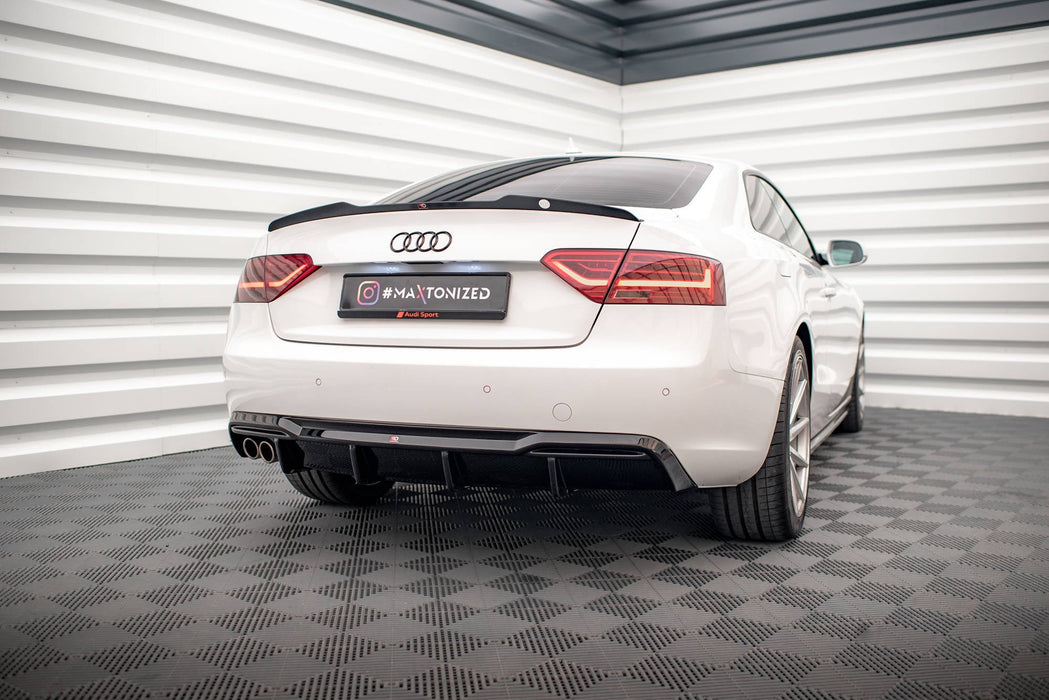 Rear Valance Audi A5 Sportback 8T Facelift (Version with dual exhausts on one side)