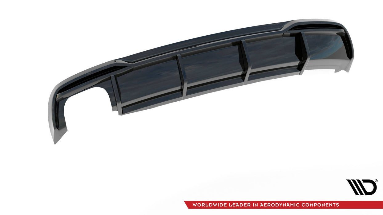 Rear Valance Audi A5 Sportback 8T Facelift (Version with dual exhausts on one side)