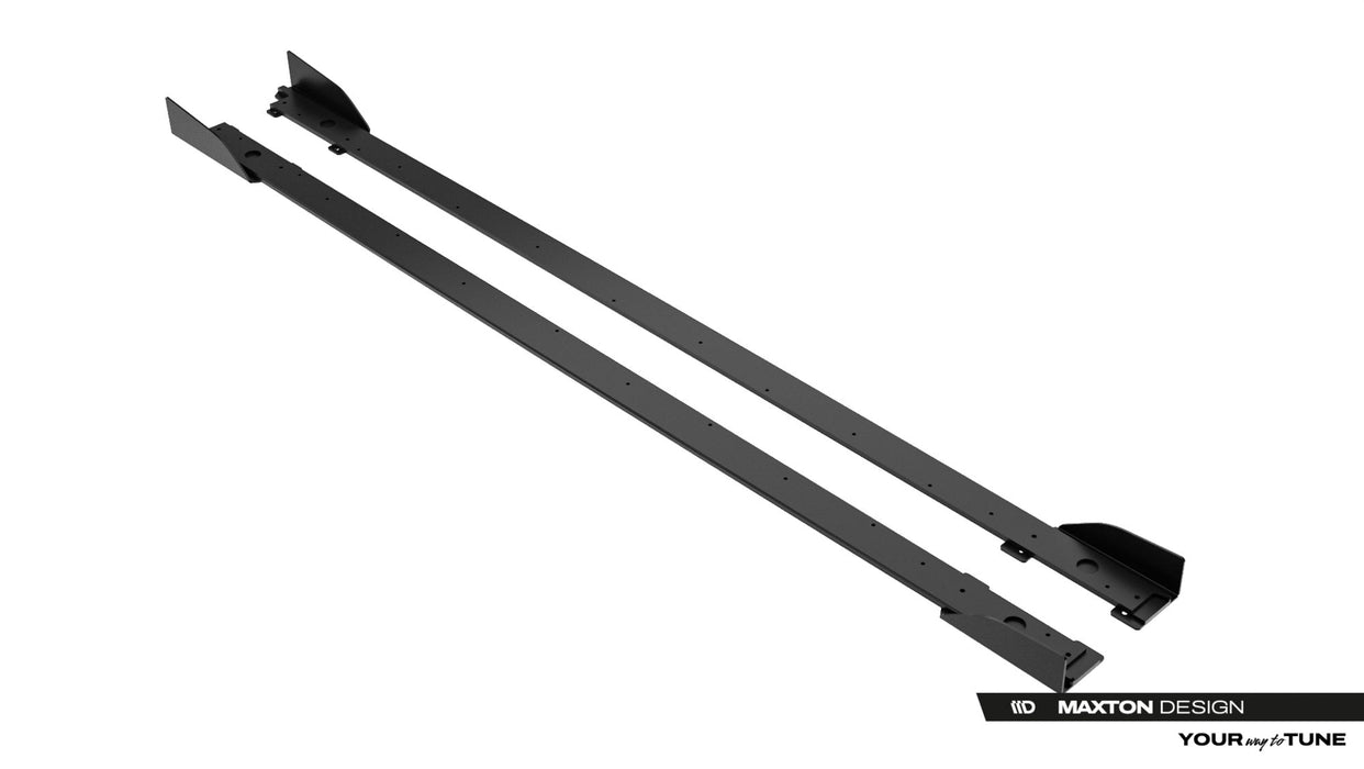 Street Pro Side Skirts Diffusers + Flaps Lexus IS 500 Mk3 Facelift 2 (XE30)