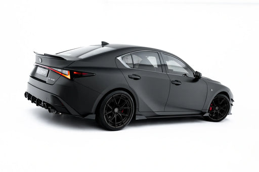 Street Pro Side Skirts Diffusers + Flaps Lexus IS 500 Mk3 Facelift 2 (XE30)