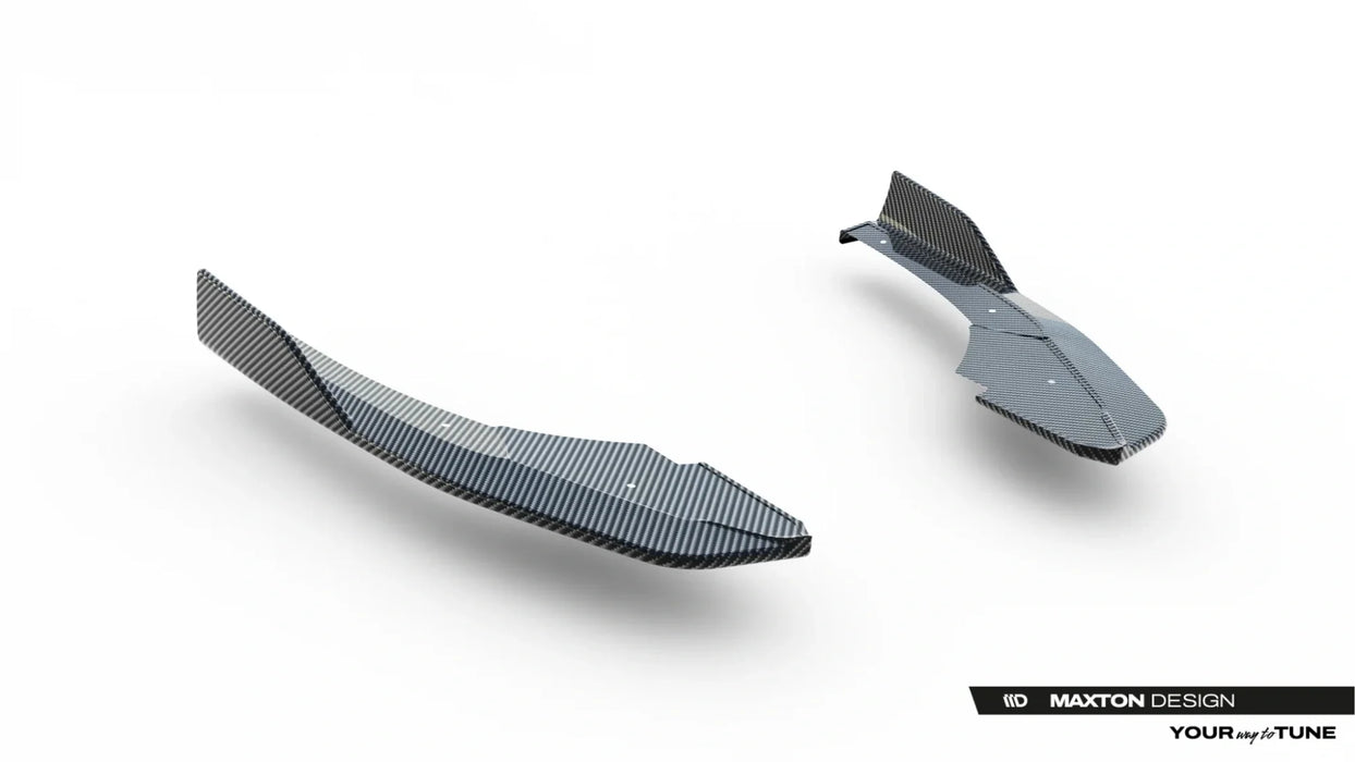 Prepreg Carbon Fiber Rear Side Splitters Audi RS3 Sportback 8Y Facelift