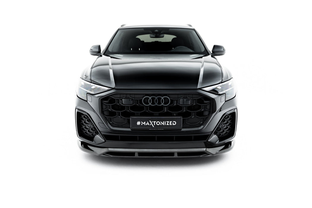 Set of Prepreg Carbon Splitters Audi Q8 S-Line Mk1 Facelift