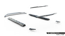 Set of Prepreg Carbon Splitters Audi Q8 S-Line Mk1 Facelift