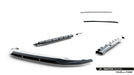 Set of Prepreg Carbon Splitters Audi Q8 S-Line Mk1 Facelift