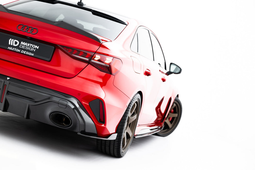 Set of Prepreg Carbon Splitters Audi RS3 Sedan 8Y Facelift