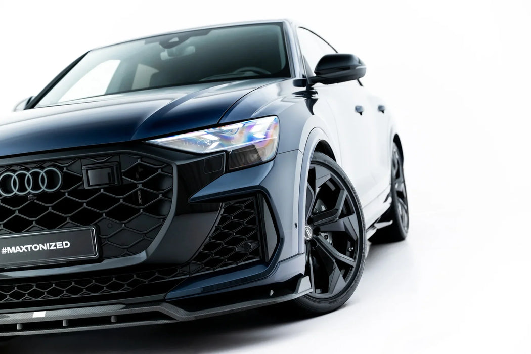 Set of Prepreg Carbon Fiber Splitters Audi RSQ8 Mk1 Facelift