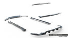 Set of Prepreg Carbon Fiber Splitters Audi RSQ8 Mk1 Facelift