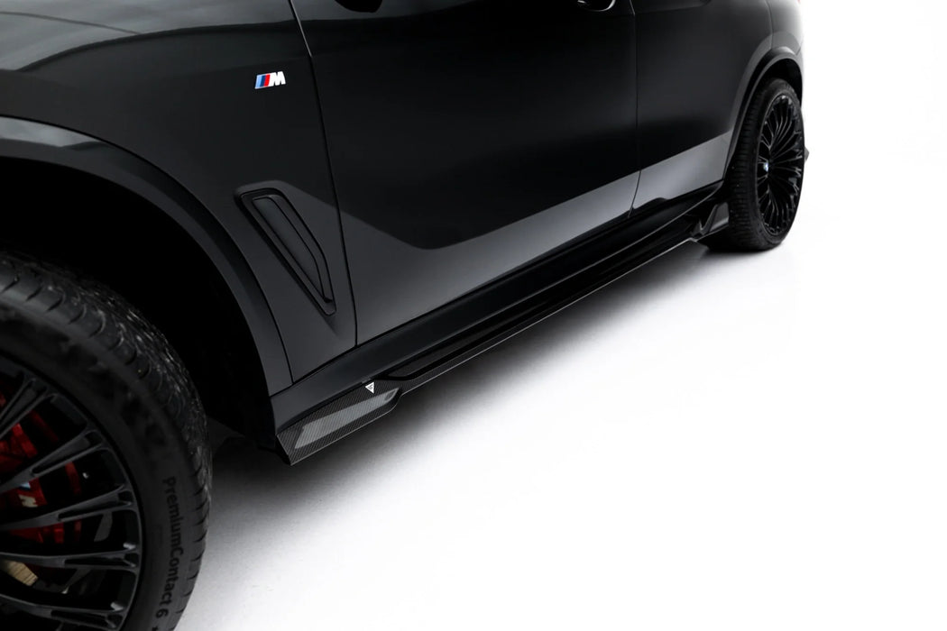 Set of Prepreg Carbon Fiber Splitters BMW X5 M-Pack G05