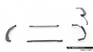 Set of Prepreg Carbon Fiber Splitters BMW X5 M-Pack G05
