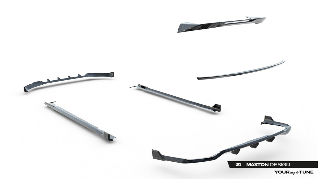 Set of Prepreg Carbon Splitters BMW X7 M-Pack G07