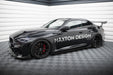 Set of Prepreg Carbon Fiber Splitters BMW M2 G87