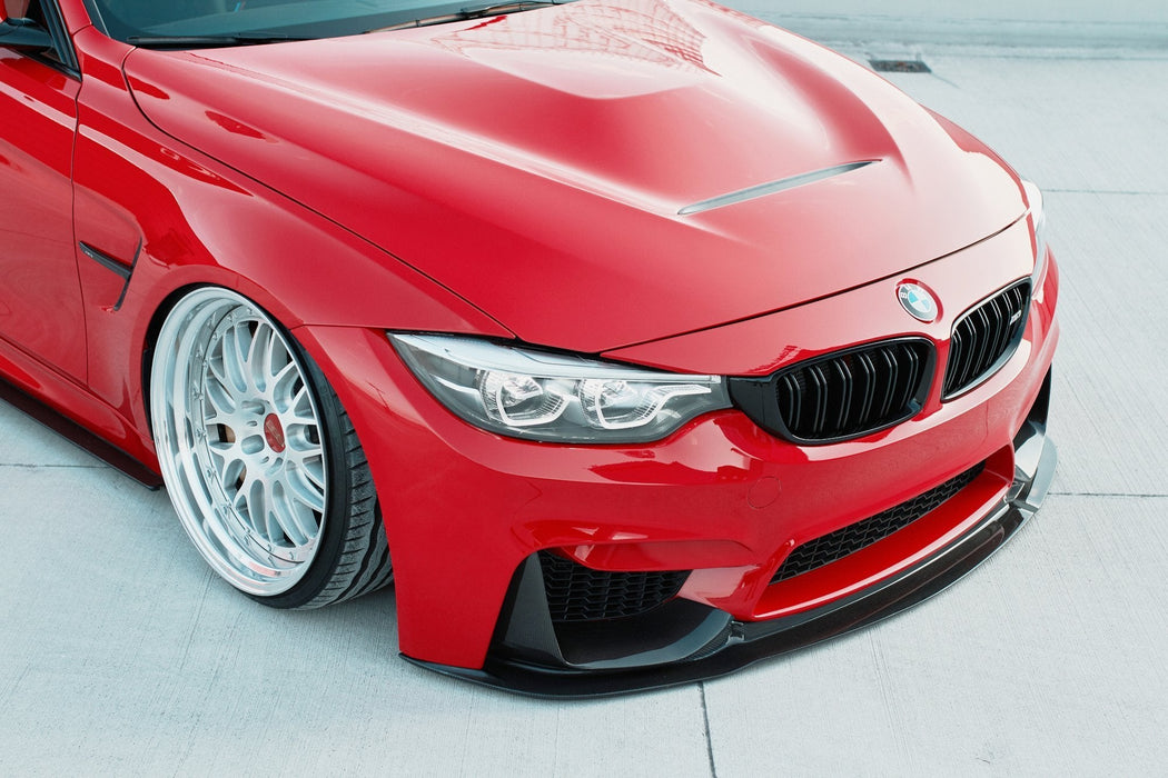 Front Splitter + Frames For Side Air Intakes BMW M3 F80