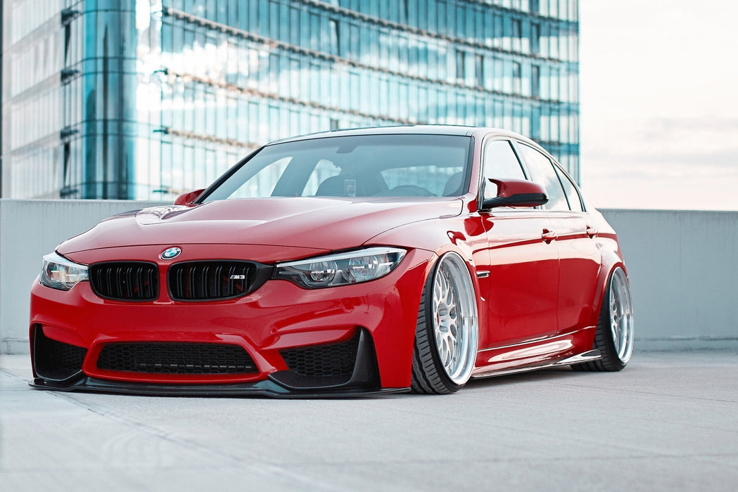 Front Splitter + Frames For Side Air Intakes BMW M3 F80